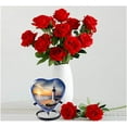 thumbnail image 2 of Heart Keepsake Urn,Lighthouse Token Urn for Ashes, Hand Painted Memorial Mini Heart Urn, Handmade Heart Urn with Stand Velvet Case & Bag (Heart Keepsake) Your Loved One with Heart Memorial Urn, Blue, 2 of 7
