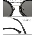 thumbnail image 4 of Adjustable Tint Sunglasses Round Polarized with Built-in ND Filter, 1-9 Gears Manual Tint Control for Men, 4 of 7