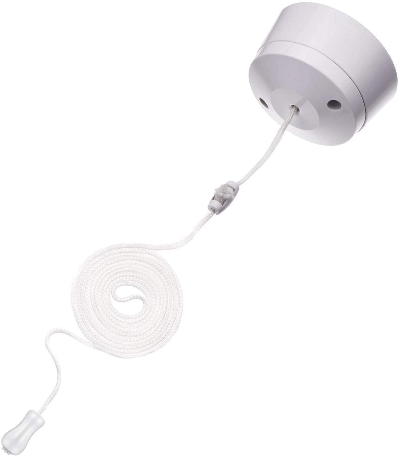 Drops Pull End for Blinds or Shades 10 PCS White Cord Plastic Tassel 