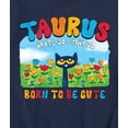 thumbnail image 3 of Pete The Cat - Taurus - Toddler And Youth Short Sleeve Graphic, 3 of 6