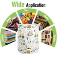 thumbnail image 6 of Garnen Kids Toy Basket, Large Toy Storage Organizer Bin for Baby Nursery Room, Truck Themed Laundry Basket Collapsible Laundry Hamper for Dirty Cloth, 6 of 6