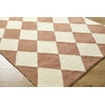 thumbnail image 3 of BoutiqueRugs Almeda Bohemian, Transitional Area Rug - Machine Washable - Pearl, Camel, Dark Pink - 6' x 9', 3 of 6
