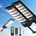 thumbnail image 1 of URPOW 2 Pcs 3000W Lampara Solar Exterior Potente, Farola Solar Grande, Potente Luces con Control Remoto y Sensor de Movimiento,3 Modos Luz de Calle pared para Jard&iacute;n,Patio., 1 of 7