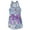 Purple, variant on Shulemin Pet Clothes Colorful Print Decoration Soft Dog Strap Princess Dress,Cyan XS
