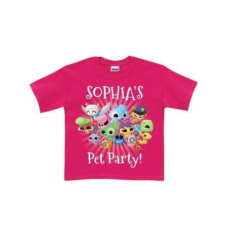 Personalized Animal Jam Pet Party Hot Girls' Pink