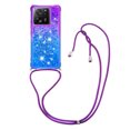 thumbnail image 1 of Funda para Xiaomi 13T/13T PRO 5G Brillantina Líquida Divertida Reluciente y con Cristales en Movimiento Cuerpo Cruzado con Cordón Ajustable, 1 of 5