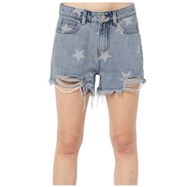 Pantalones cortos de mezclilla de moda de verano para mujer Ripped Star Tassel Body Sexy Paquete Hip Hot Pants Fridja fhjkhfk460774