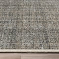 thumbnail image 6 of Well Woven Abstract Burst Modern Retro Plaid Flat-Weave Beige Anthracite 5'3" x 7'3" Area Rug, 6 of 7