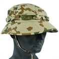 thumbnail image 3 of Military Tactical Boonie Hats Hunting Sun Fishing Hat Outdoor Camouflage Bobble Cap Hiking Fisherman Sniper Ghillie Bucket Hats Camo Boonie Hat Bucket Hat Military Hat, 3 of 8