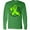 Kelly Green, variant on Inktastic Love, Care, Cure Lymphoma Awareness Lime Green Ribbon Hearts Long Sleeve T-Shirt