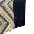 thumbnail image 2 of The HomeCentric Aissa Decorative Table Runner 14 x 48 inch Blue Jacquard Moroccan Pattern, 2 of 3