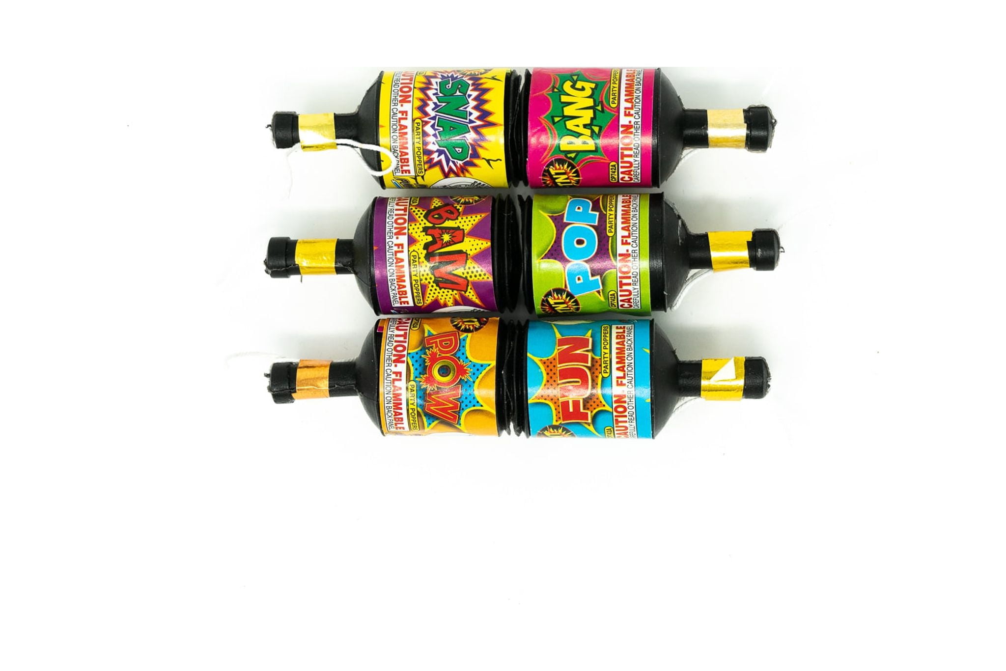 Kickin Party Tube, TNT Fireworks, Multicolor Party Poppers and Snaps, Any Occasion