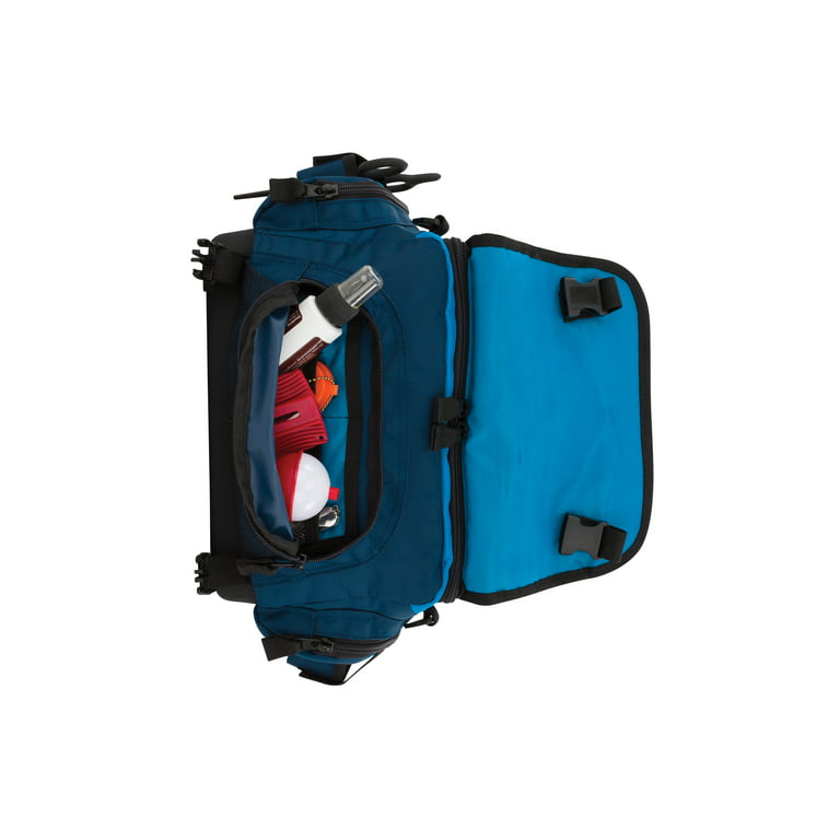 Gulp Fishing Tackle Bag with 3 Medium Utility Boxes, Blue - Tackle Box,  Polyester