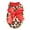 Red Leopard, variant on Yirtree Pet Dog Cat Leopard Bowknot Clothes Coral Fleece Puppy Clothes Apparel Costume