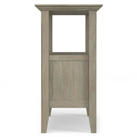Simpli Home - Amherst Console Sofa Table - Distressed Grey