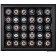 30 Hockey Puck Black Framed Display Case - Fanatics Authentic Certified