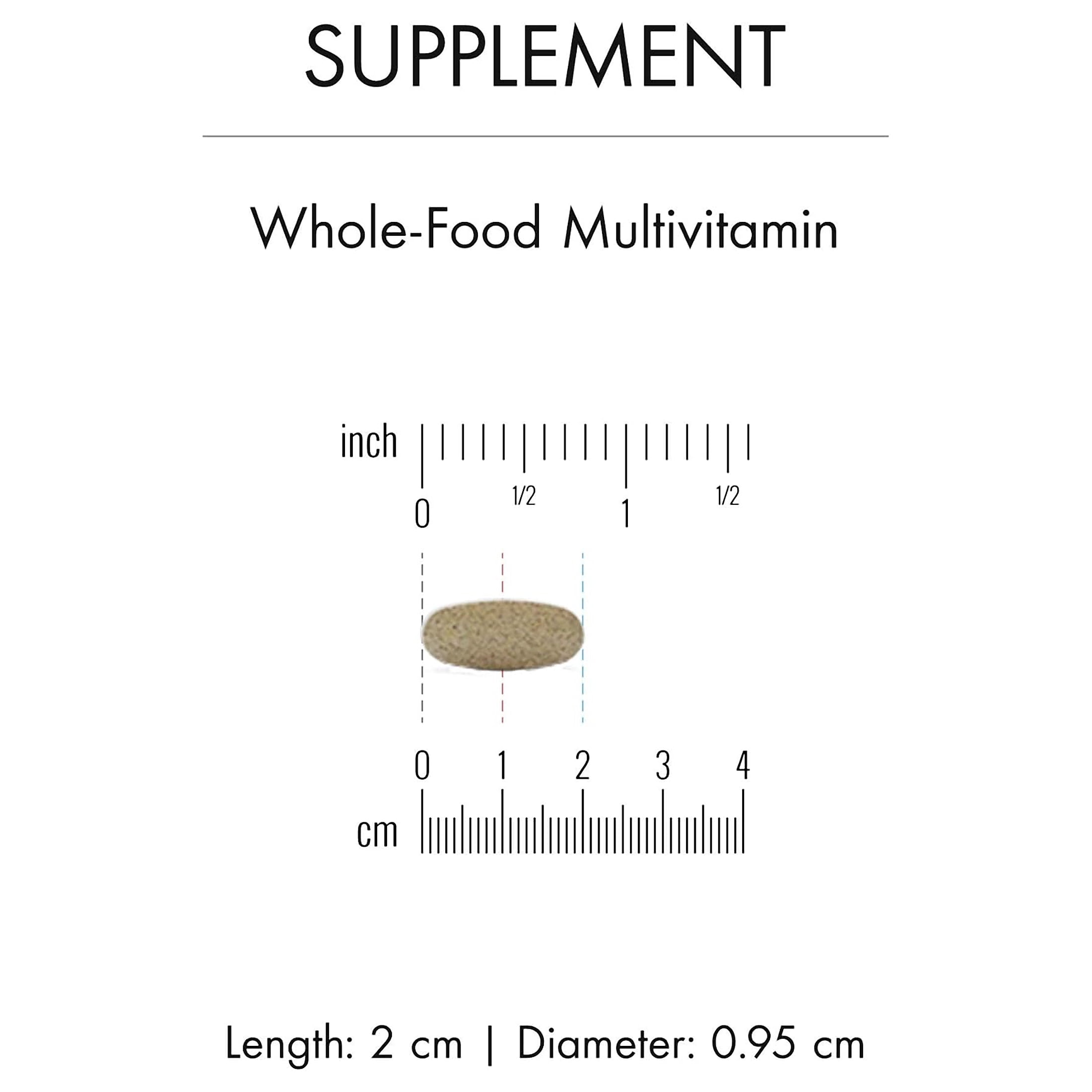 Dr. Mercola Whole-Food Complex with Added Multivitamin Plus Vital Minerals, 30 Servings (240 Tablets), Dietary Supplement, Supports Overall Health