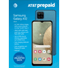 AT&T Samsung Galaxy A12, 32GB, Blue - Prepaid Smartphone