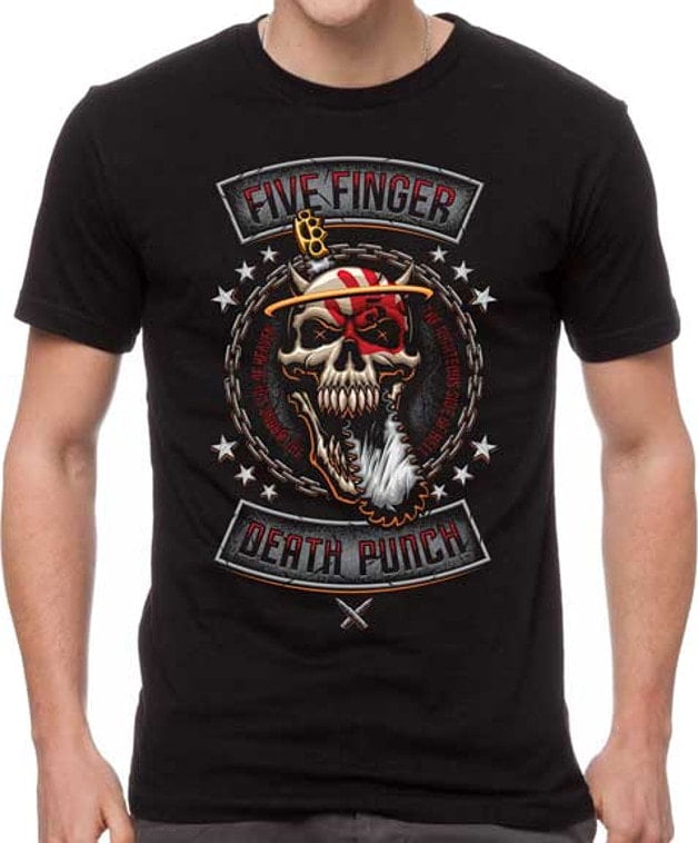 five finger death punch baseball shirt