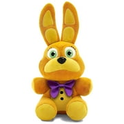 Spring Bonnie - 7" Five Nights at Freddy's FNAF Orange Yellow Bonnie Plush Toy Stuffed Doll
