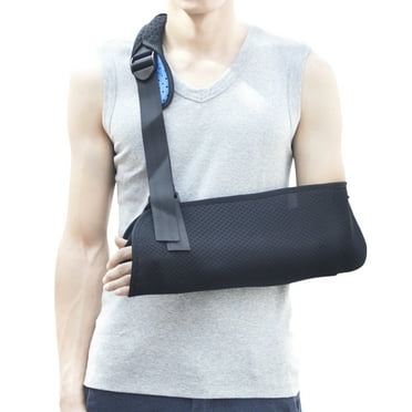 Adjustable Arm Sling - Breathable Lightweight Support Brace for Shoulder, Elbow, and Wrist Immobilization After Breaks or Injuries