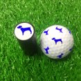 thumbnail image 4 of FLhrweasw Marcador de sello de pelota de golf Tinta de secado rápido Estampador de pelota de golf Patrón aleatorio, 4 of 9