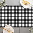 thumbnail image 2 of SUNOLIFE Halloween Pumpkins Table Runner Ghost Buffalo Plaid Kitchen Dining Table Linens 13 x 108 Inch, 2 of 4