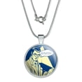 thumbnail image 1 of You're Suffering From Beer Elbow Funny Humor 1" Pendant with Sterling Silver Plated Chain, 1 of 4