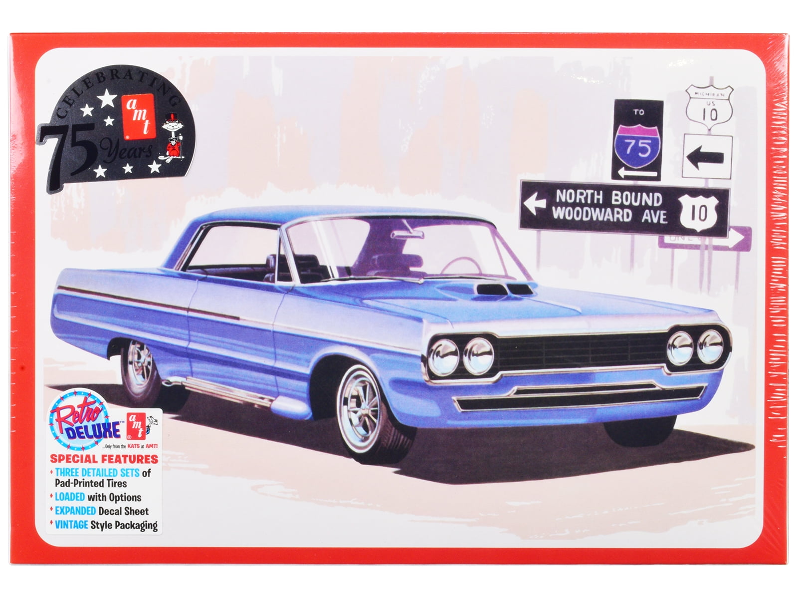 AMT 1/25 Scale 1967 Chevy Impala SS Stock Car Model Kit - Walmart.com