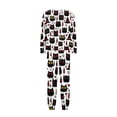 thumbnail image 4 of 2026 Matching Family Halloween Pajamas Set, Fall Sleepwear, Ghost & Pumpkin Printed Holiday Sleepwear, Soft Loungewear PJs Outfit, 4 of 4