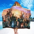 thumbnail image 2 of World of Warcraft Hooded Kids Beach Towels Toddler Microfiber Bath Hat Swim Cover-ups Poncho Absorbent Pool Wrap, 2 of 7