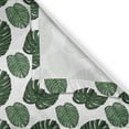 thumbnail image 4 of Ambesonne Exotic Valance Pack of 2, Sketches of Monstera Leaves, 54"X18", Olive Green, 4 of 5