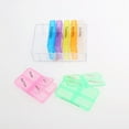thumbnail image 4 of Pawsdot Pill Box Stackable Assorted Color English Letters Style Travel Storage 1Set, 4 of 4