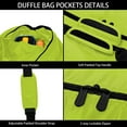 thumbnail image 2 of iFARADAY Extra Large Duffel Bag 32.5 inch Lightweight Luggage for Travel(Light Green), 2 of 7