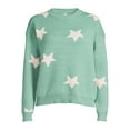 thumbnail image 5 of Dreamers by Debut Womens Print Pullover Long Sleeve Sweater, 5 of 5