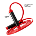 thumbnail image 2 of Cuerda para saltar con peso, para entrenamiento físico para bajar de peso, potencia de fuerza, cuerda para saltar pesada ajustable, 2 of 5