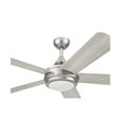 thumbnail image 5 of Harbor Breeze Seaholme Brushed Nickel 52-in Indoor/Outdoor Ceiling Fan (5-Blade), 5 of 6