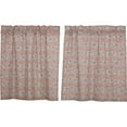 thumbnail image 4 of VHC Brands Kaila Country Cottage Vintage Floral Kitchen Curtain Tier Set of 2 36Lx36W, 4 of 6