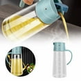 thumbnail image 1 of Bouteille Distributrice d'Huile d'Olive Étanche avec Poignée Ergonomique, Couvercle Rabattable Automatique, Récipient Sans Verre pour la Cuisine, 1 of 6