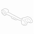 thumbnail image 3 of Rear Upper Adjustable Control Arm 52390-S9A-A11 for Honda CR-V Elements 2003-2011, 3 of 5