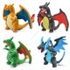 thumbnail image 2 of Mega Charizard X Y Plush Toys Charizard Evolution Doll Soft Stuffed Toys Animals Peluche Halloween Gifts for Children 8-10 Inch, 2 of 5