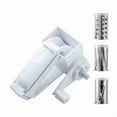 thumbnail image 2 of yilyih 3 in 1 Cheese Grater,Olive Garden Cheese Grater Hand Crank,Hand Held Cheese Grater with Handle,Hand Held Cheese Grater Rotary,Cheese Grater Handheld Crank for Hard Cheese,Chocolate,Nuts, 2 of 9