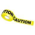 thumbnail image 2 of Caution Barricade Safety Tape, 3" X 1,000 Ft, Black/yellow | Bundle of 2 Each, 2 of 4