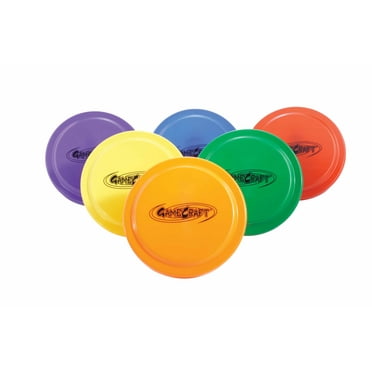 GameCraft® 9 in. Plastic Flying Discs, Set of 6