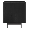 thumbnail image 6 of Evelyn&Zoe Whitman 28" Wide Rectangular Accent Cabinet, Black Grain, 6 of 7