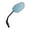 Nylon-right, variant on Universals Bike Handlebars Mirrored with Shockproofed Foldable and Wide Angles Views for Mountain Bike
