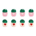 thumbnail image 1 of MasteelfCA 8Pcs Adorable Cactus Designed USB Cable Plug Protector Data Line Protector, 1 of 8