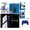 Cobalt Blue, variant on Sony Playstation 5 Pro Bundle with Extra Galactic Purple Controller, Plantronics Headset, Pro Gamer Kit, Dual Charge Dock and MightySkins Decal Voucher Plus 1 Year CPS Extended Warranty