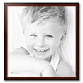 thumbnail image 2 of ArtToFrames 32" x 33" Matte mahogany Diploma Picture Frame, 32x33 inch Brown Wood Poster Frame (WOM-5108), 2 of 7
