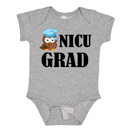

Inktastic NICU Grad Baby Boy Owl Gift Baby Boy Bodysuit